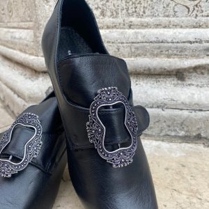 Timeless Treasures Step into the 18th Century with Authentic Leather Reproduction Shoes