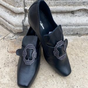 Timeless Treasures Step into the 18th Century with Authentic Leather Reproduction Shoes
