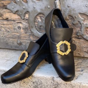 Timeless Treasures Step into the 18th Century with Authentic Leather Reproduction Shoes