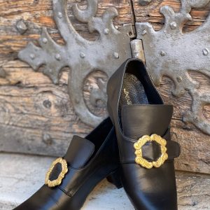 Timeless Treasures Step into the 18th Century with Authentic Leather Reproduction Shoes