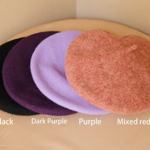 Timeless Wool Beret A Touch of French Elegance for Fall and Winter