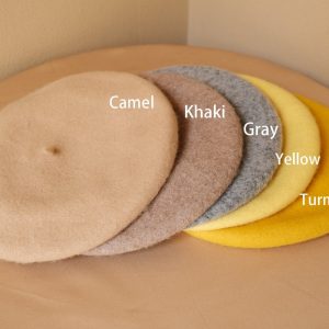 Timeless Wool Beret A Touch of French Elegance for Fall and Winter