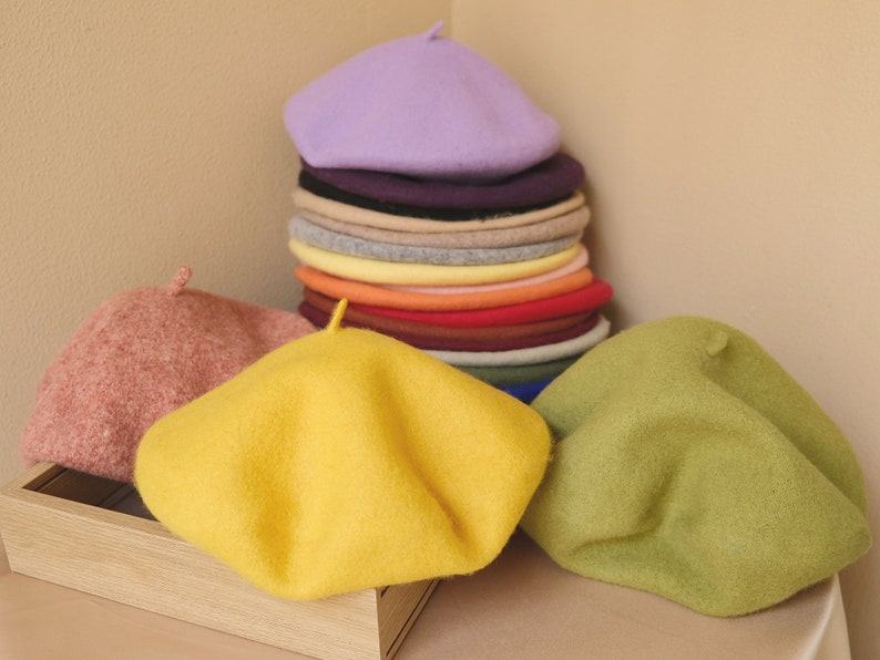 Timeless Wool Beret A Touch of French Elegance for Fall and Winter