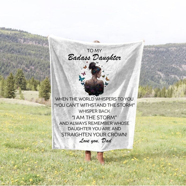 To My Badass Daughter A Blanket of Love and Encouragement from Dad