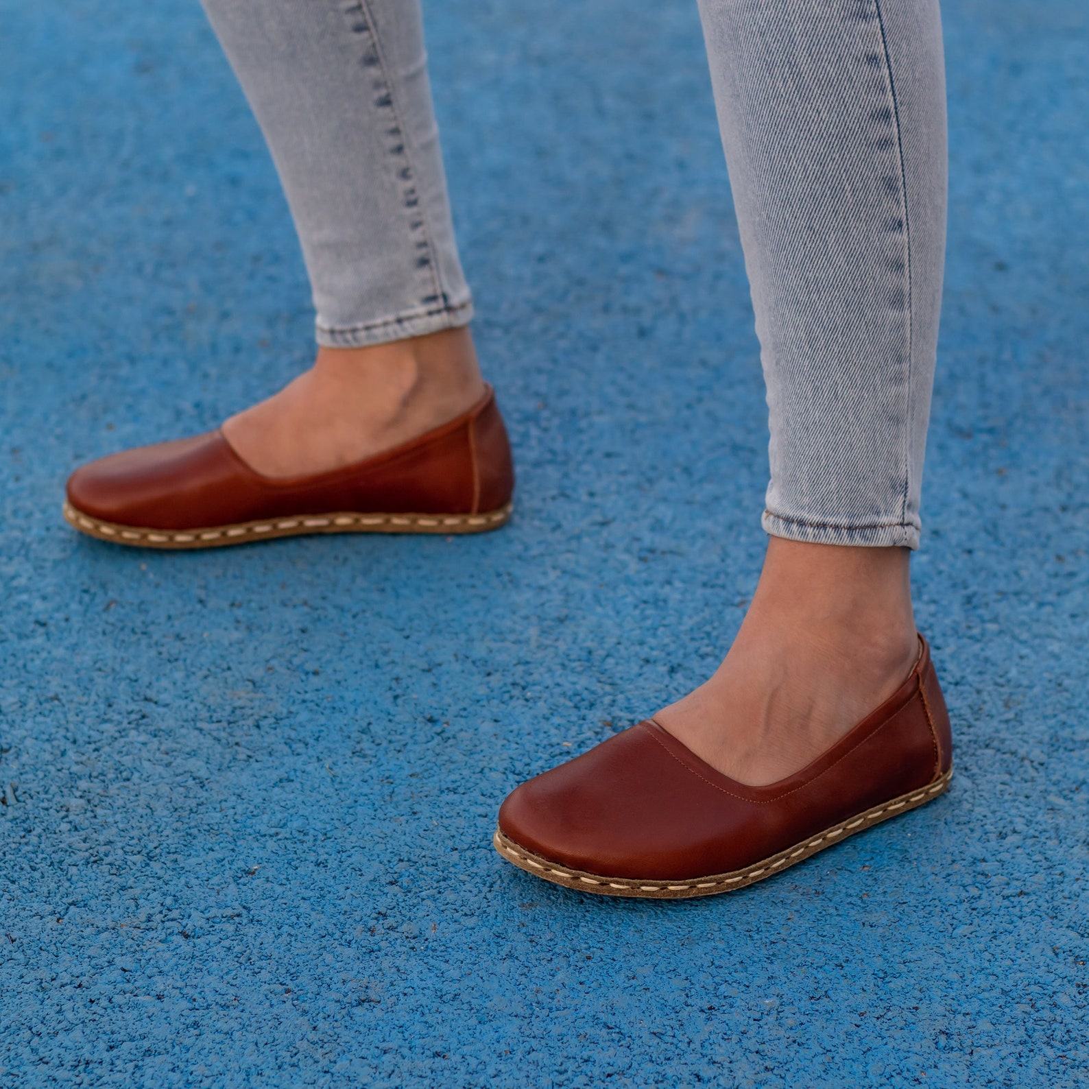 Tornado Brown Grounding Shoes for Women | Barefoot Earth Connection