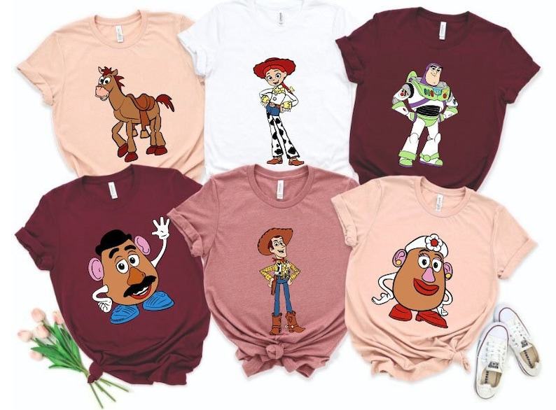 Toy Story Family Adventure Matching T-Shirts for Unforgettable Moments