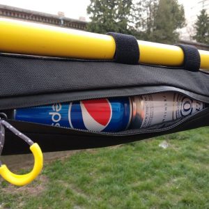 Triangle Bike Bag – Beer Can Carrier | Custom Bikepacking & Cycling Present