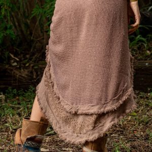 Tribal Tapestry Embark on an Ethnic Adventure with Our Block Print Wrap Skirt