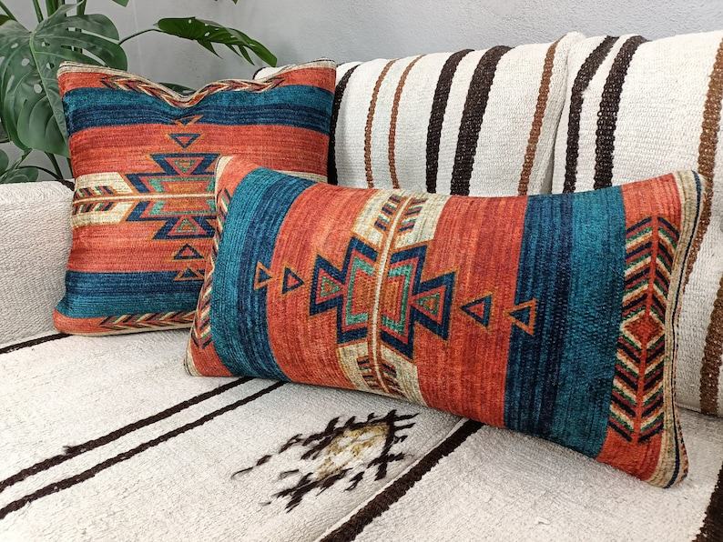 Tribal Tapestry Pillow Eco-Friendly Home Decor for a Bohemian Touch