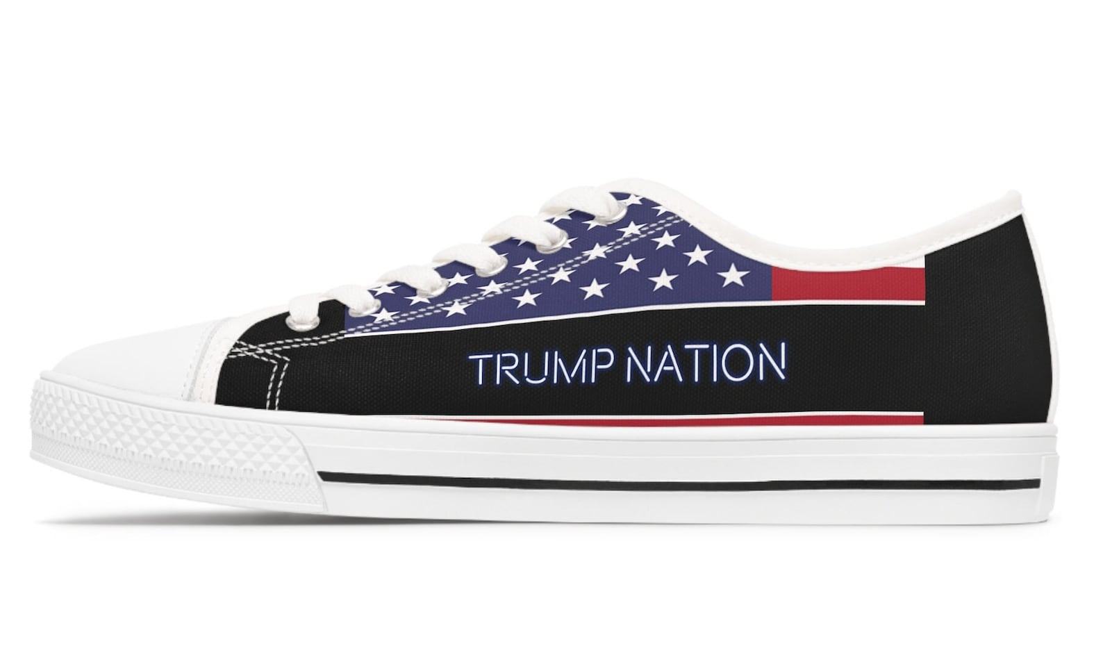 Trump Nation The Ultimate Patriot Tennis Shoes for True Americans - Image 4