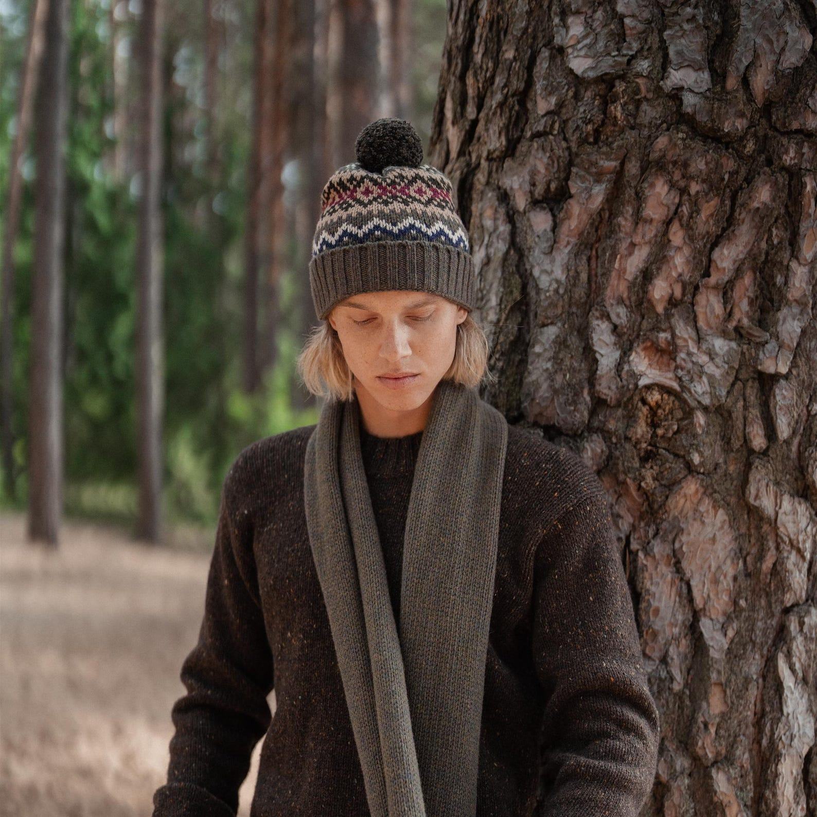 Ultra-Cozy Cashmere Merino Wool Beanie The Epitome of Warmth and Style
