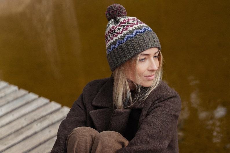 Ultra-Cozy Cashmere Merino Wool Beanie The Epitome of Warmth and Style