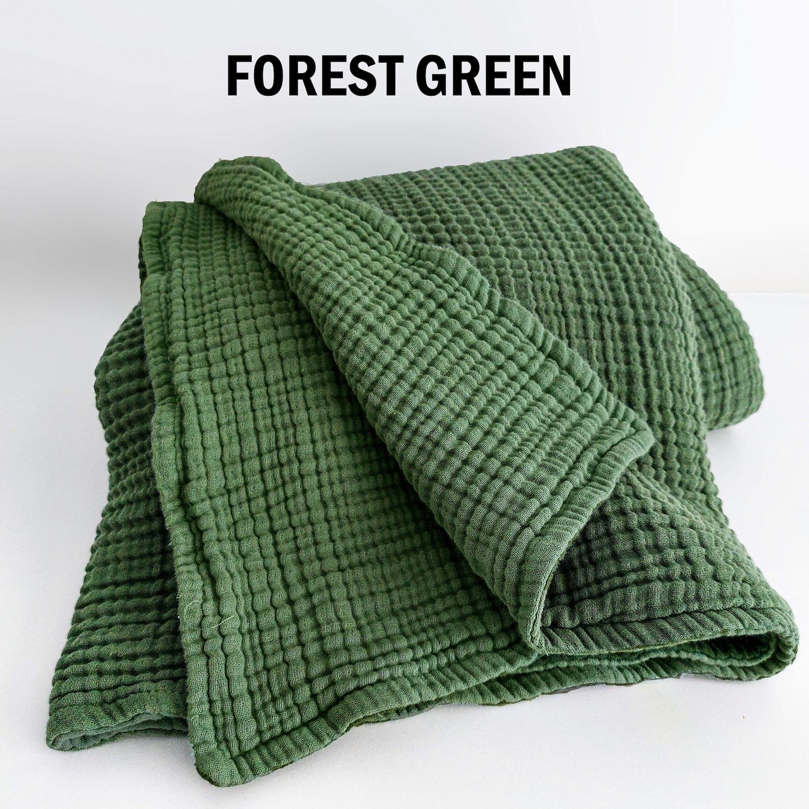 Ultra-Soft 8-Layer Muslin Throw Blanket Customizable Comfort for All Ages