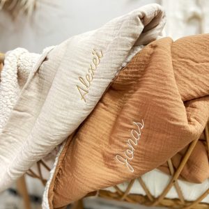 Ultra-Soft Cotton Gauze Baby Blanket The Interesting  Birth Item for Snuggly Comfort