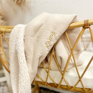 Ultra-Soft Cotton Gauze Baby Blanket The Interesting  Birth Item for Snuggly Comfort