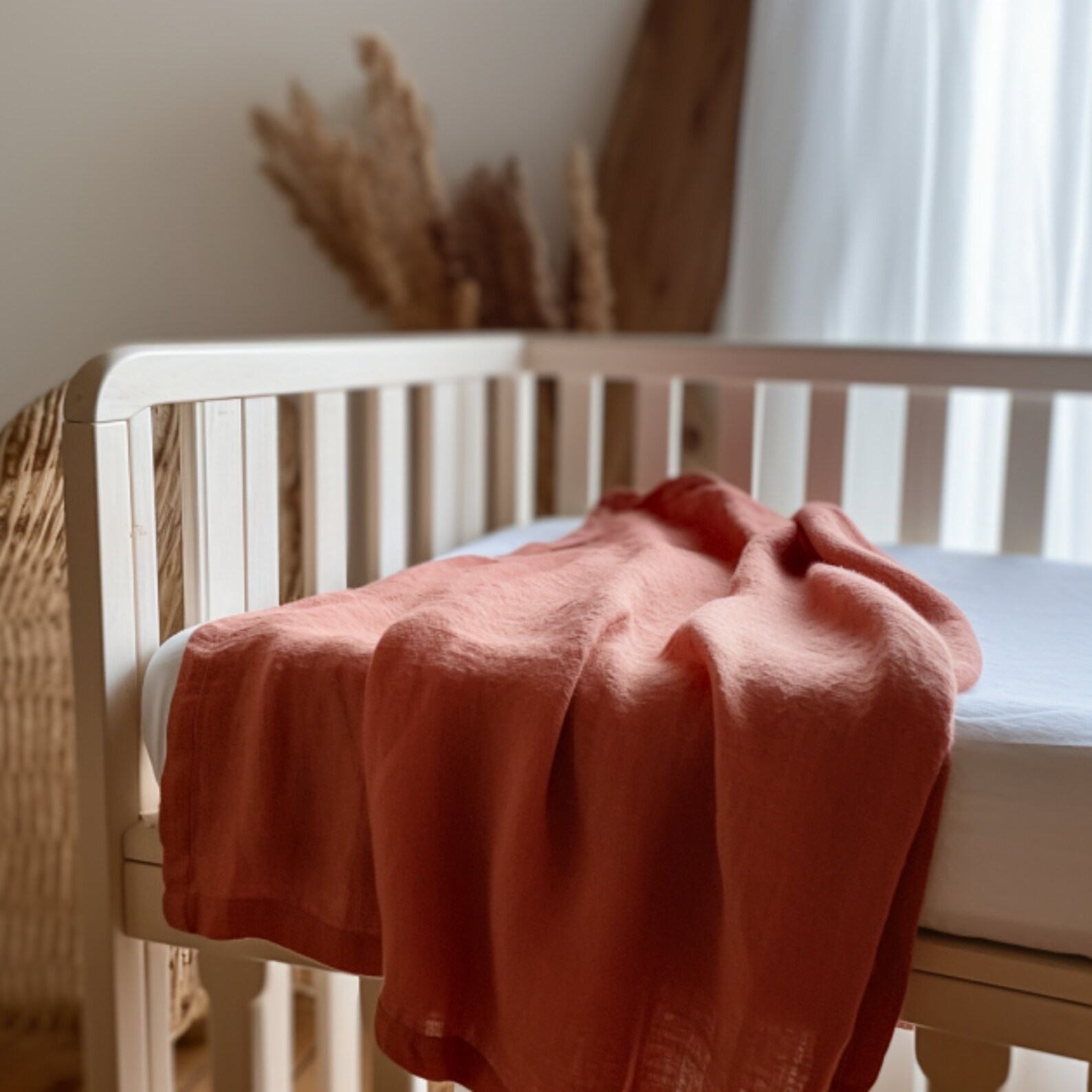 Ultra-Soft Linen Blanket The Perfect Snuggle for Your Little One