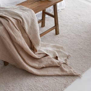 Ultra-Soft Muslin Throw Blanket The Perfect Summer Coverlet for Cozy Nights