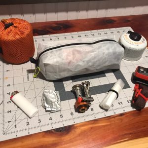 Ultralight Zip Ditty Bag Dyneema/ULTRA Cuben Fiber DCF for Backpacking and Travel