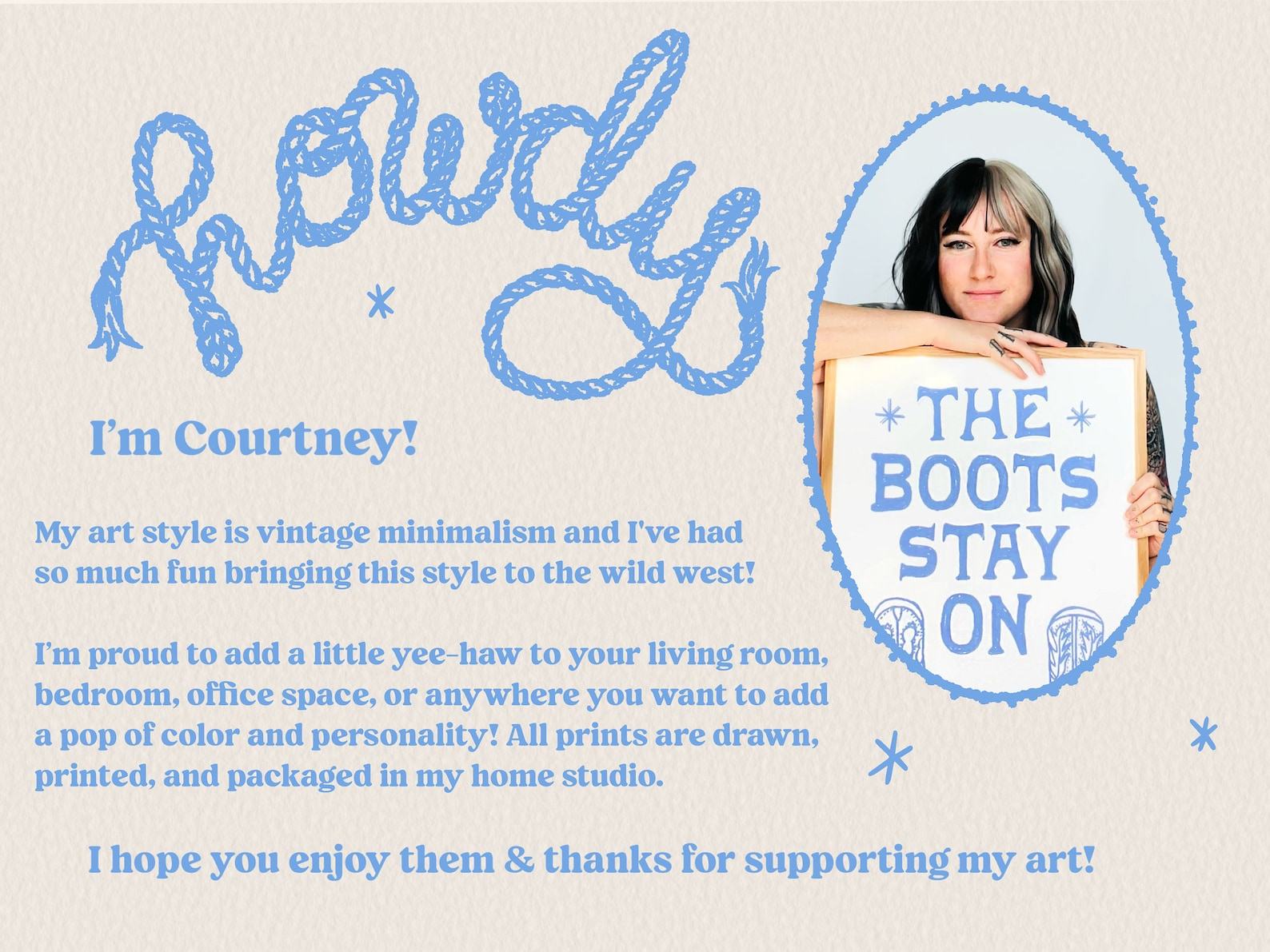 Unbridled Love Gicle Print of Western Romance, Celebrating Pride and Vintage Charm - Image 4