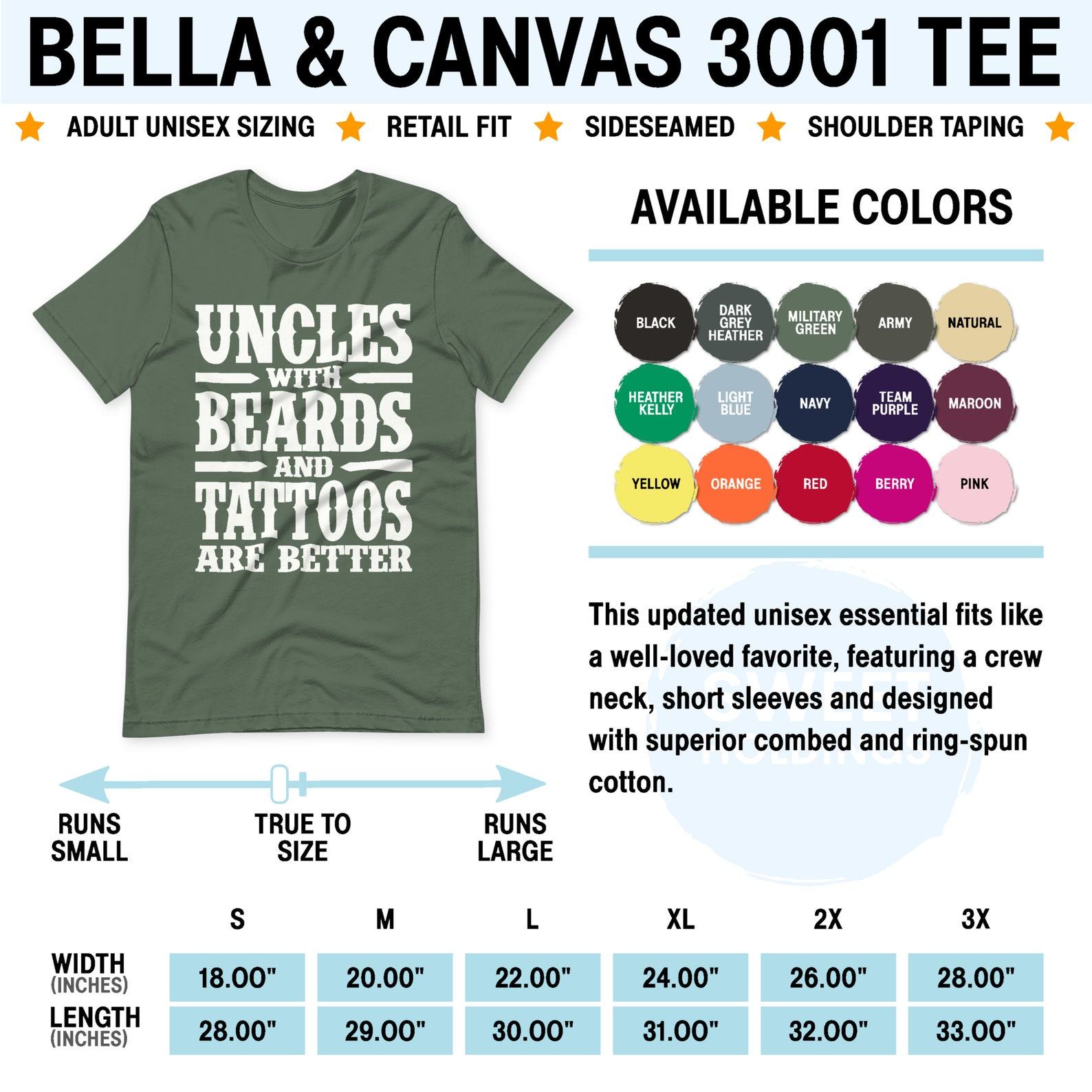 Uncles with Beards and Tattoos The Interesting  Item for the Coolest Uncles