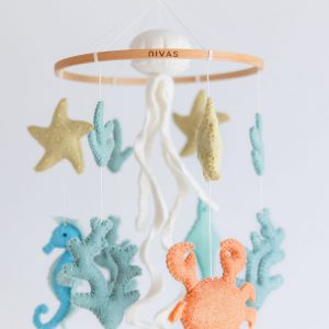 Under the Sea Adventure Nautical Mobile for Baby’s Ocean Nursery