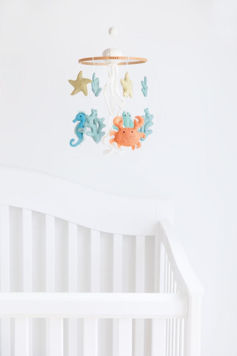 Under the Sea Adventure Nautical Mobile for Baby’s Ocean Nursery