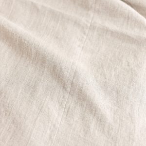 Undyed Linen Bedspread Rustic Charm for a Tranquil Night’s Sleep