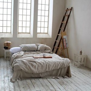 Undyed Linen Duvet Cover Experience the Pure Embrace of Nature’s Softness
