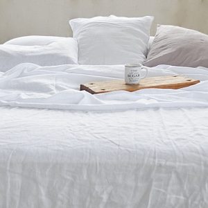 Undyed Linen Duvet Cover Experience the Pure Embrace of Nature’s Softness