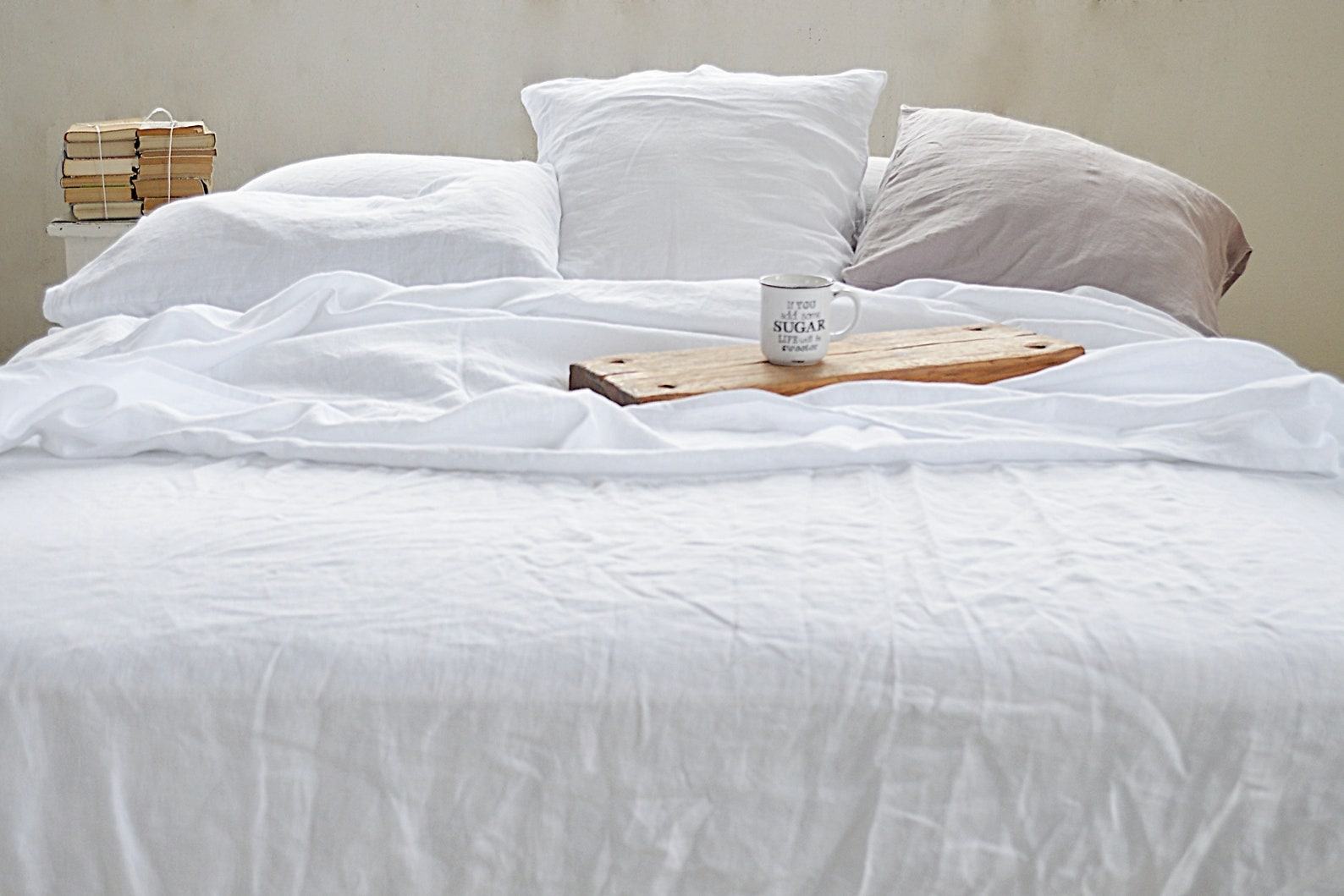 Undyed Linen Duvet Cover Experience the Pure Embrace of Nature’s Softness - Image 6