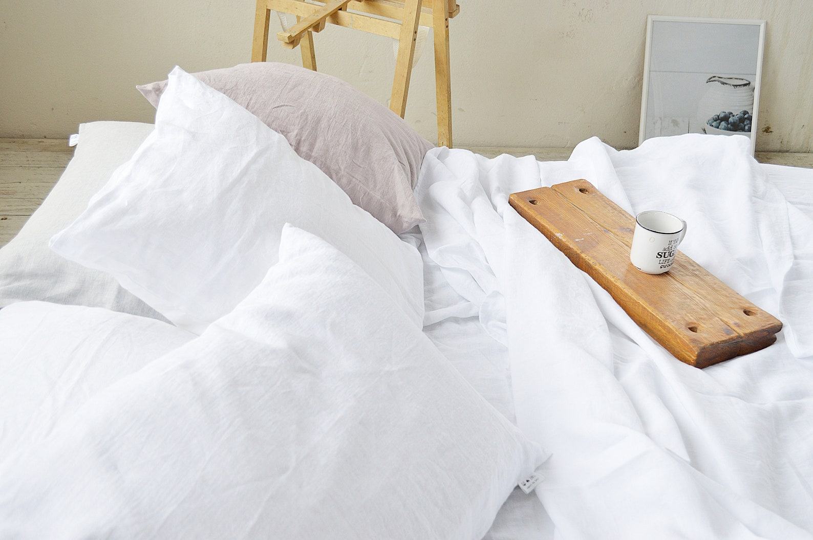 Undyed Linen Duvet Cover Experience the Pure Embrace of Nature’s Softness - Image 4