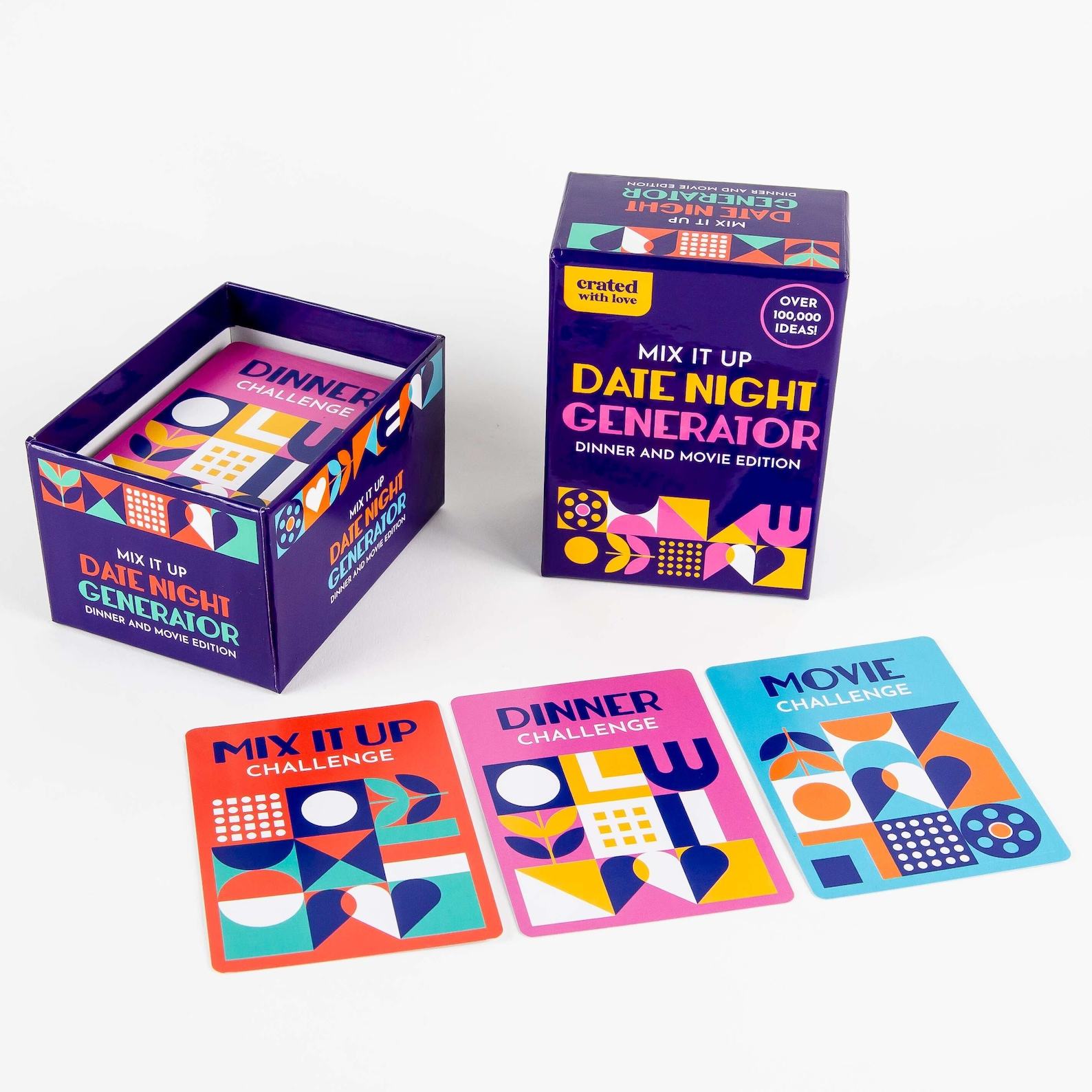 Unleash the Spark Date Night Ideas Generator Card Game for Couples
