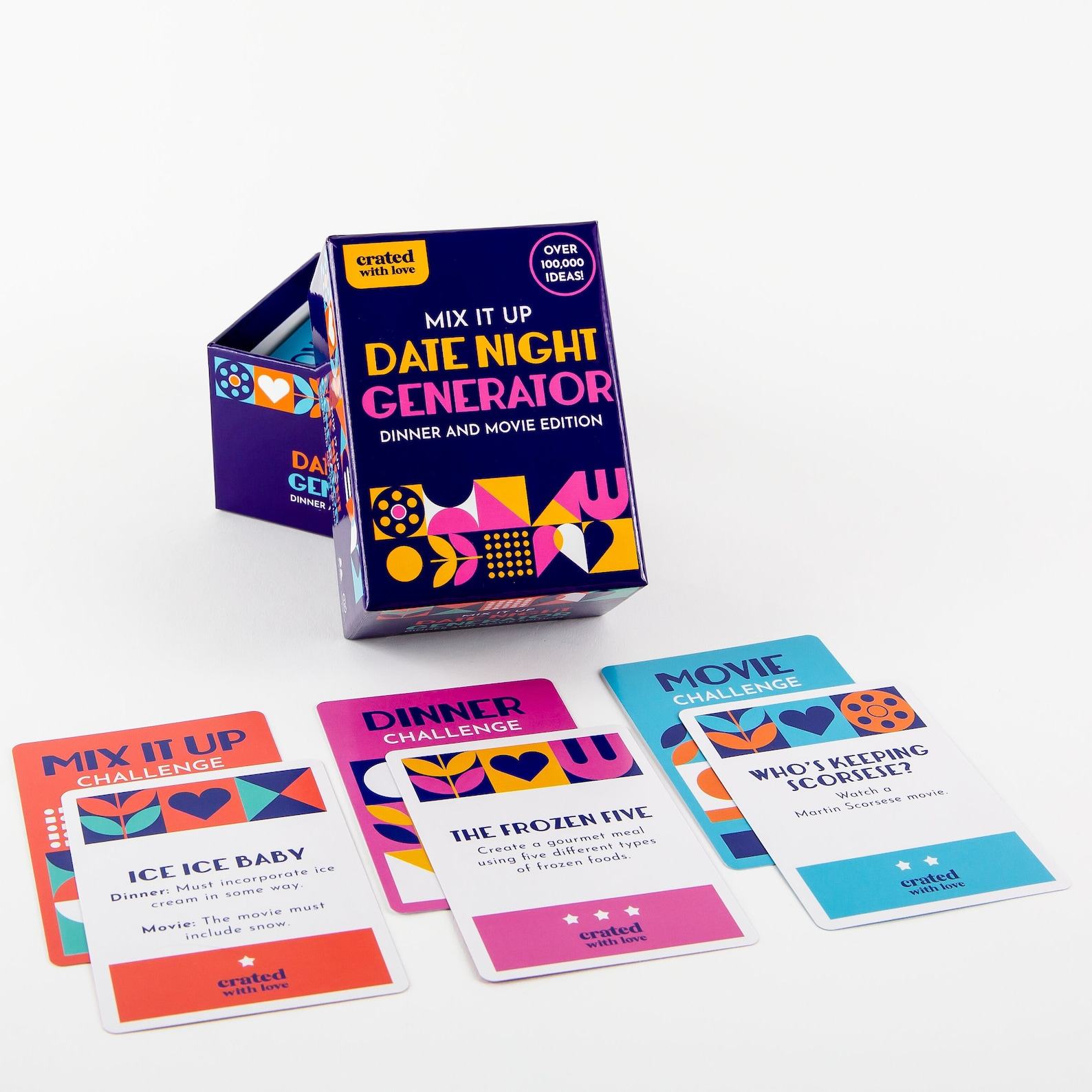 Unleash the Spark Date Night Ideas Generator Card Game for Couples
