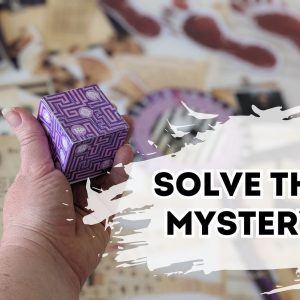 Unleash the Thrills Printable Adult Escape Room Game for Halloween