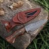 Unleash the Wild Damascus Steel Hunting Knife for Unforgettable Adventures