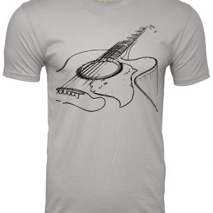 Unleash Your Inner Musician Acoustic Guitar T-Shirt by Think Out Loud Apparel