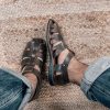 Unleash Your Inner Warrior Genuine Leather Gladiator Sandals for Men