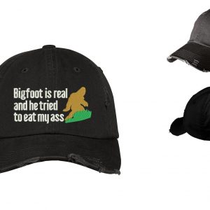 Unveil the Enigma Embroidered Bigfoot Dad’s Cap for the Curious and Adventurous