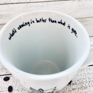 Unveil the Hidden Surprise Personalized Mug with Secret Message and Custom Bottom Phrase