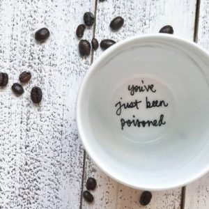 Unveil the Hidden Surprise Personalized Mug with Secret Message and Custom Bottom Phrase