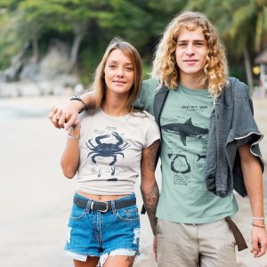 Unveiling the Anatomy of the Great White A Marine Biology Masterpiece on a T-shirt