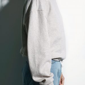 Vans Vintage Beige Sweatshirt 90s Oversized Athletic Jumper Pullover Crewneck Sport Sweater (Small S)