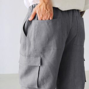 Versatile Linen Cargo Pants Comfort and Style for Every Occasion