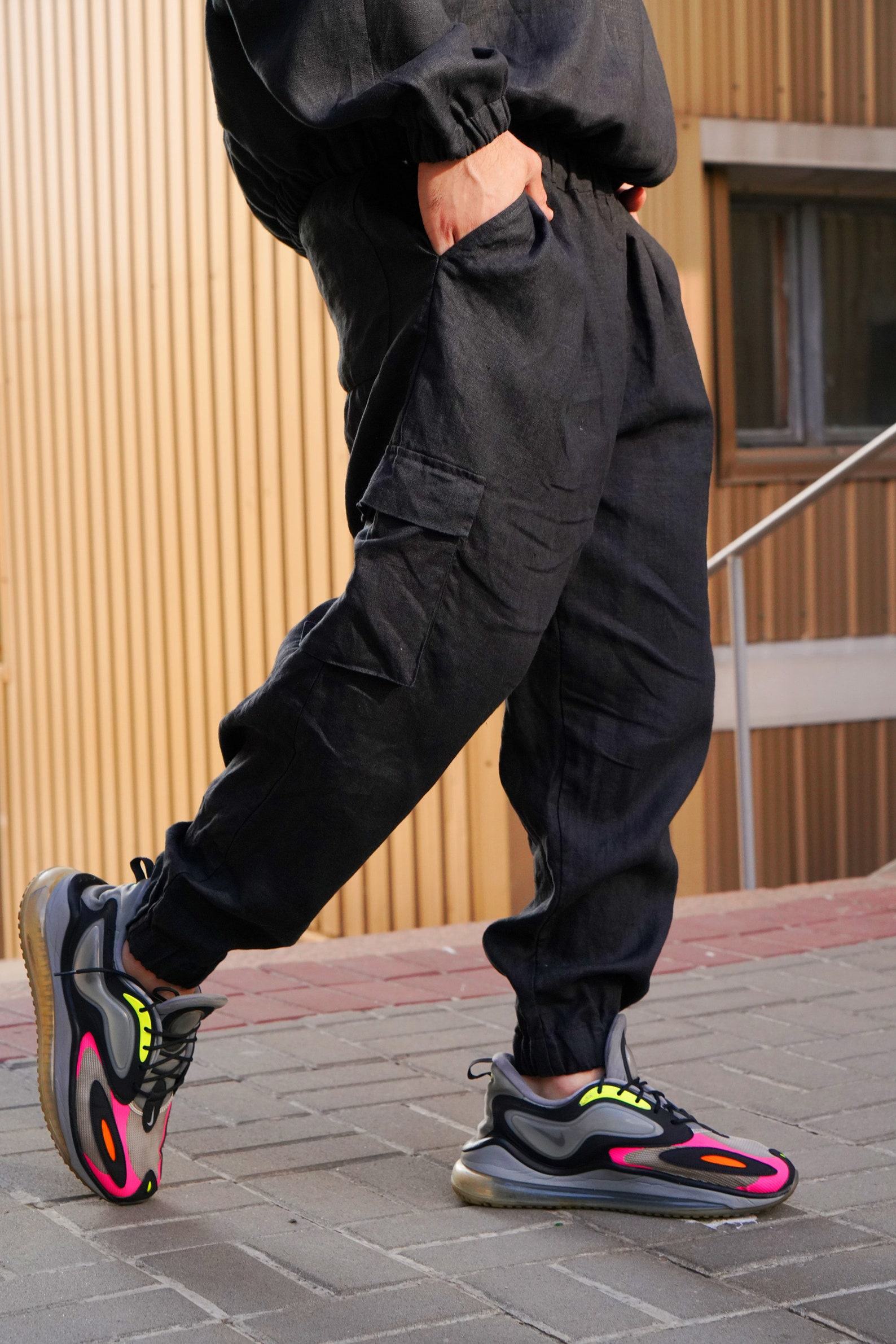 Versatile Linen Cargo Pants Comfort and Style for Every Occasion - Image 3