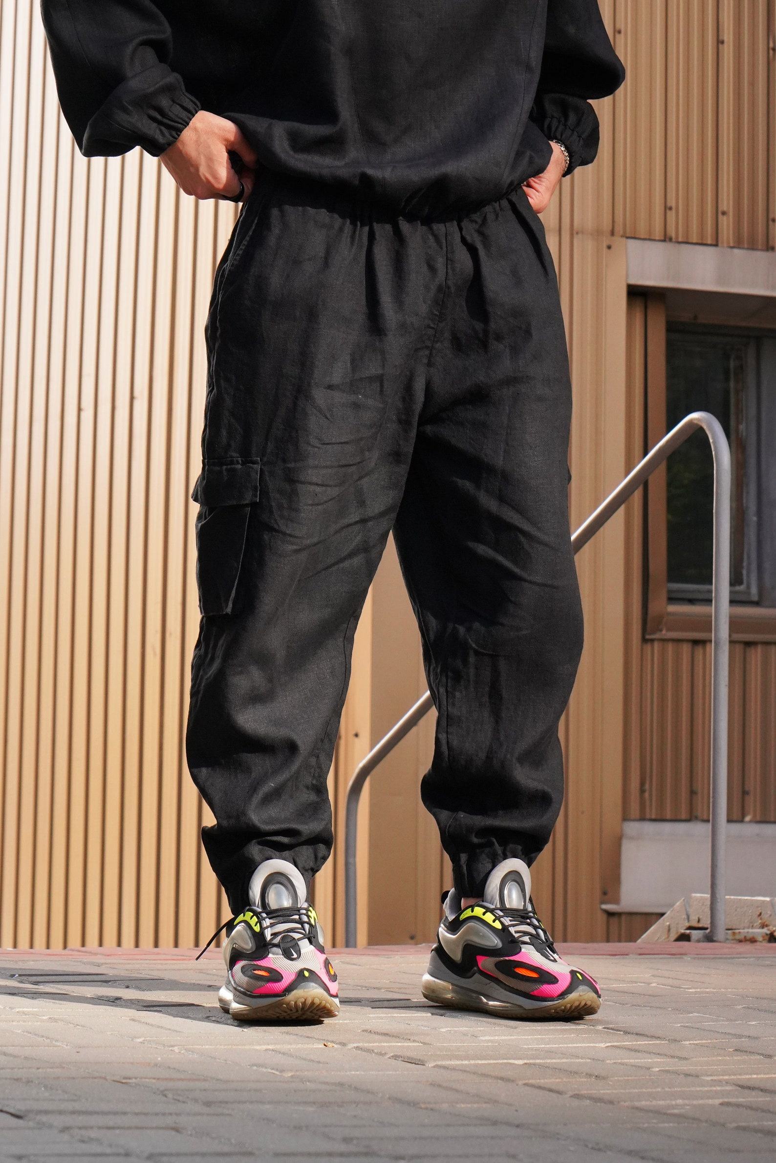 Versatile Linen Cargo Pants Comfort and Style for Every Occasion - Image 6