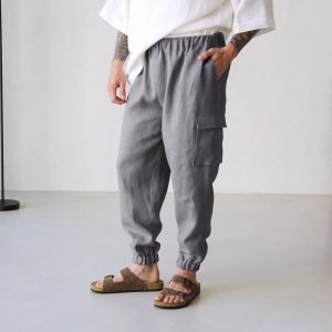 Versatile Linen Cargo Pants Comfort and Style for Every Occasion