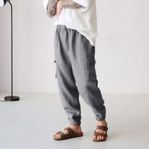 Versatile Linen Cargo Pants Comfort and Style for Every Occasion