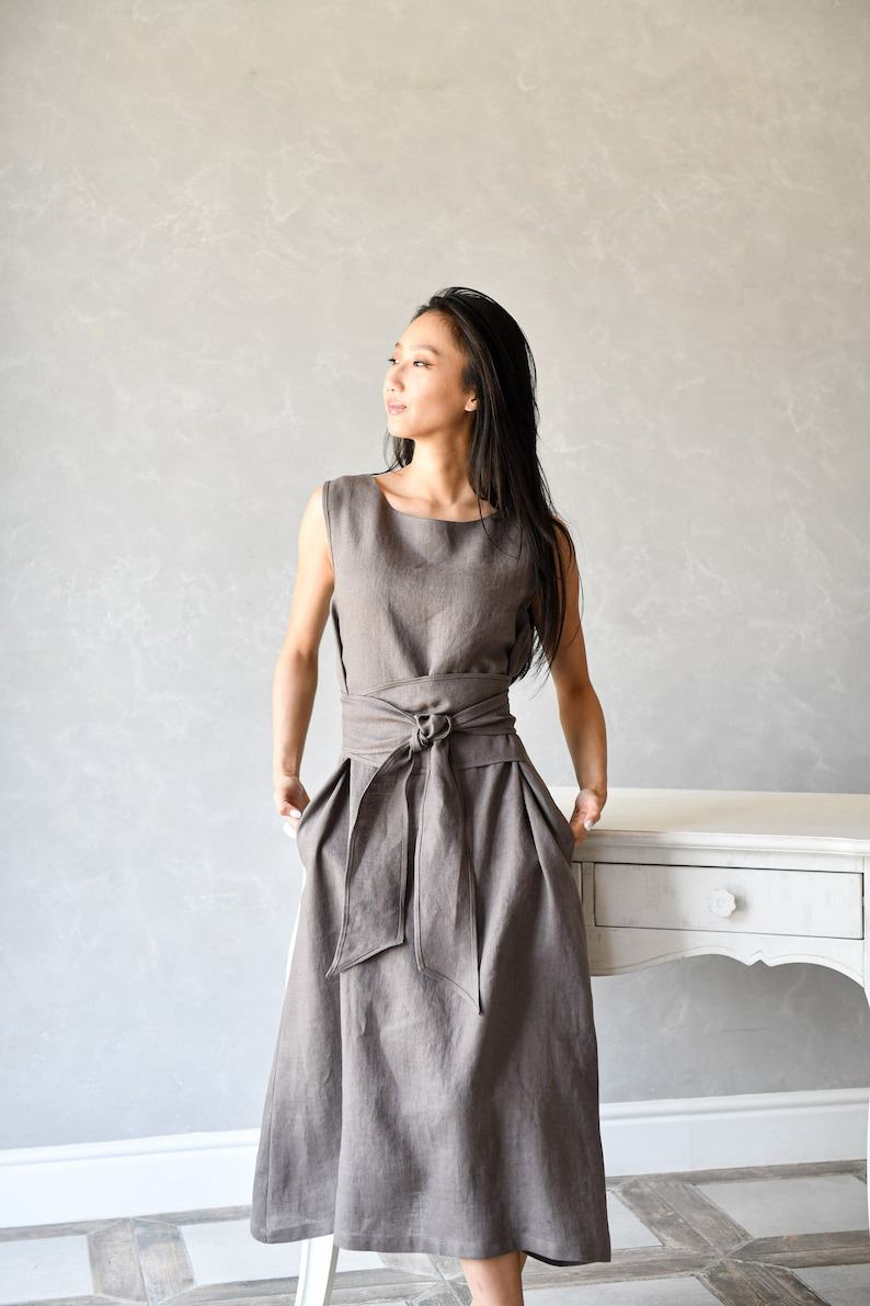 Versatile Linen Dress Transform Your Style with DAPHNE’s Multiway Design