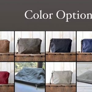 Versatile Waxed Canvas Tote Laptop, Weekender, or Vegan Messenger Bag by IKABAGS