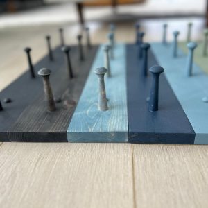 Versatile Wooden Shelf with Hooks and Ledge Enhance Your Home Decor and Organization